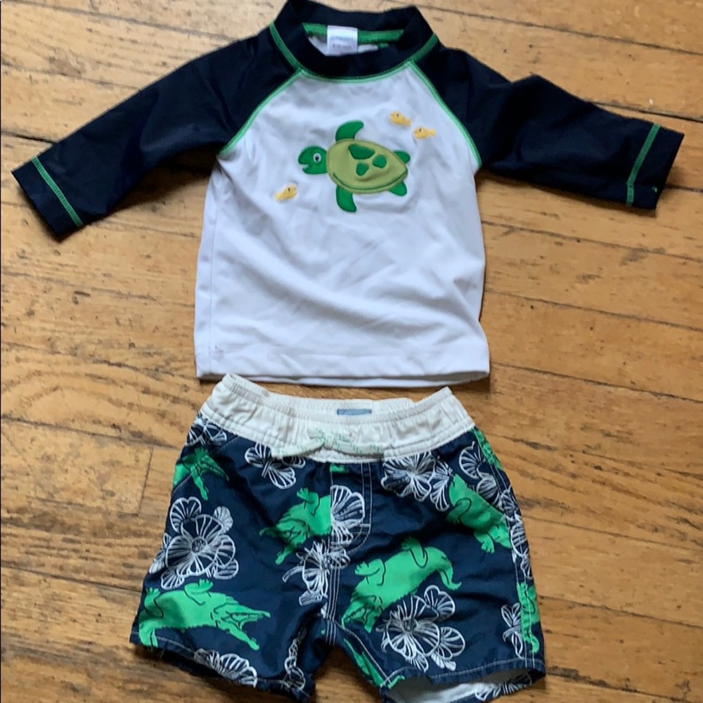 Gap and Gymboree Swim Set 6-12 months